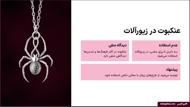معنی گردننبند عنکبوت