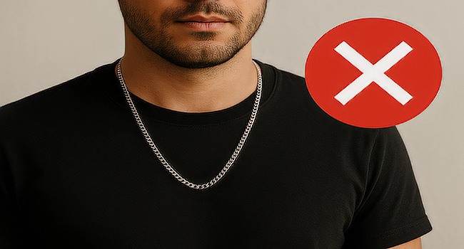 اشتباهات رایج در خرید زنجیر نقره مردانه