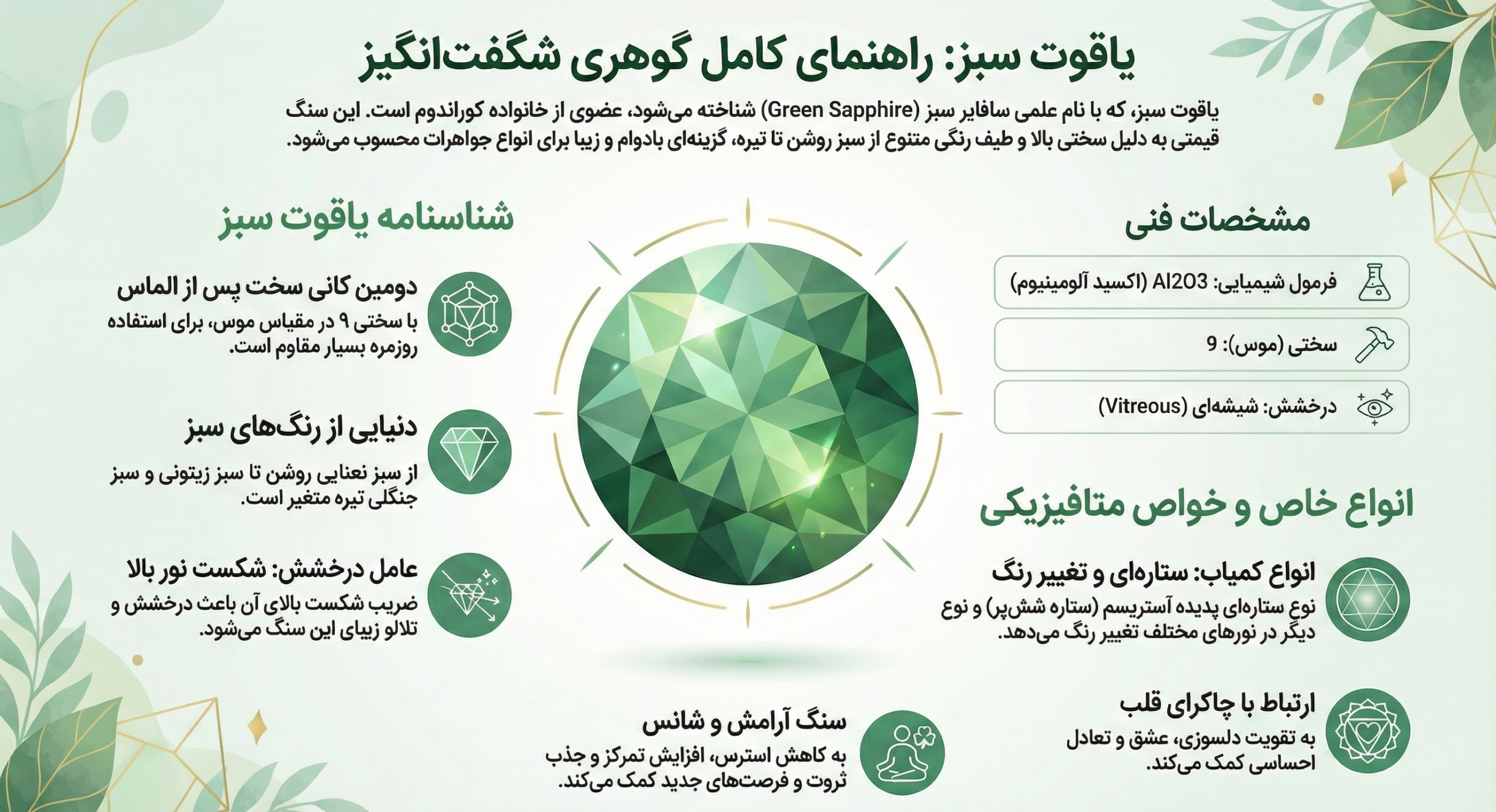سنگ یاقوت سبز