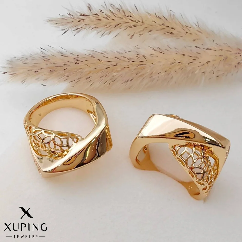 انگشتر ژوپینگ زنانه طرح طلا کد 22782 انگشتر ژوپینگ زنانه طرح طلا کد 22782