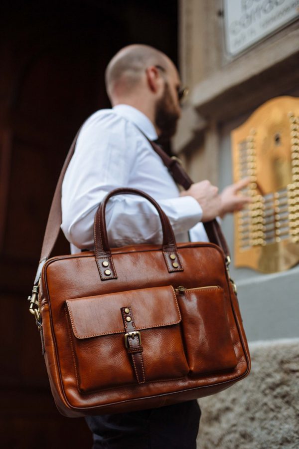 کیف اداری چرم | مدل SILVA Office Bag03