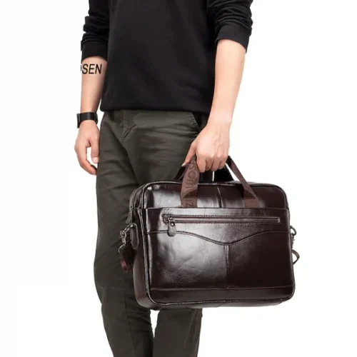 کیف اداری چرم | مدل SILVA Office Bag08